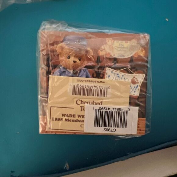 Cherished Teddies Club Figurine “Wade Weathersbee” #CT982 - Picture 8 of 9